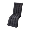 thumbnail image 2 of JingChun Patio Chaise Lounger Cushion, Lounge Chair Recliners Chair Cushions, Rocking Chair Sofa Cushion with Ties,Thick Padded Swing Bench Cushion, 2 of 6