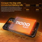 OUKITEL WP66 5G Rugged Smartphone, 11000mAh,12GB 512GB,6.6 Inch