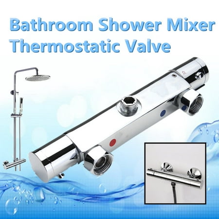 Automatic Thermostatic Mixing Valve Bath Water Shower Temperature Faucet