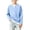 #A04-Sky Blue, variant on Abcomgle Boys Long Sleeve T Shirts Size 7-8 Henley Fall Shirts for Boys Soft Basic Top for Boys Soft Fake Two Piece Boys Layering
