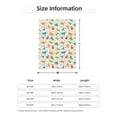 thumbnail image 5 of Sikiie Dinosaur Cozy Flannel Fleece Throw Blanket: Lightweight & Thick for All Seasons - Perfect for Women, Men, & Kids"80"x60", 5 of 6