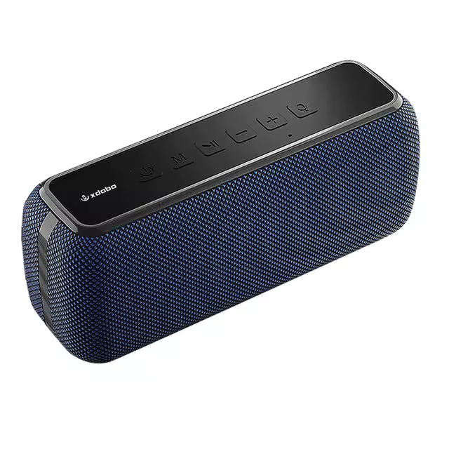 Blue, variant on XDOBO X8 60W outdoor high-power plug-in wireless BT speaker subwoofer small stereo