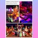 thumbnail image 2 of Máscara Payaso Fantasma Fluorescente Horror Halloween para Fiesta Disfraces Carnaval, 2 of 9