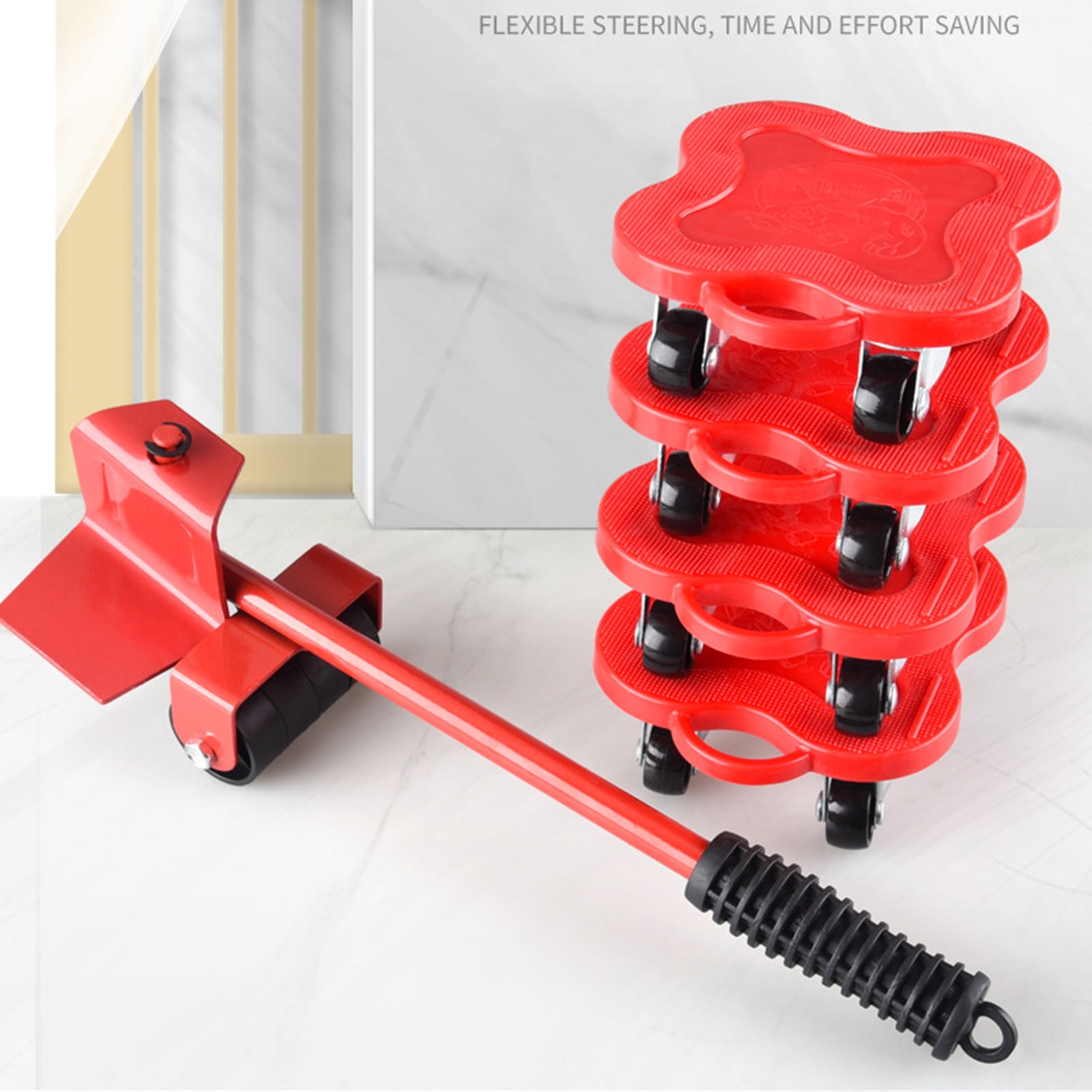 SunSunrise Furniture Caster Wheels Flexible Steering Transport Sofa