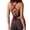 Gray, variant on Women's Ruched Crop Tank Top Vintage Sexy Lace Up Criss Cross Back Patchwork Sleeveless Going Out Camisole Shirts