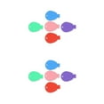 thumbnail image 3 of jesticaly 12 Pieces Balloons Weights New Year Baby Shower Decoration Color Random 1 2Set, 3 of 6