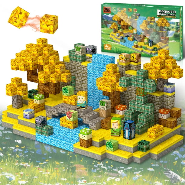 Bloques de construcción magnéticos BlockStarterX Koroks, 100 unidades para niños de 5 a 7 años