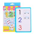 thumbnail image 4 of Paquete de 2 a 4 tarjetas flash para contar números para niños pequeños de jardín de infantes y niños en edad preescolar 2 piezas, 4 of 9