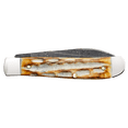 thumbnail image 3 of Case XX Knives Mini Trapper Burnt Natural Bone Damascus Pocket Knife, 3 of 4