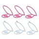 thumbnail image 2 of Set de 6 piezas para sombreros ABS - Organizador colgante sin perforación que ahorra espacio para puertas, armarios y paredes - Almacenamiento con múltiples ganchos para gorras, bufandas, bolsas y, 2 of 7
