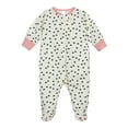 Onesies Brand Baby Girl Sleep 'n Play Footed Pajamas, 4Pack, Sizes