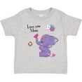 thumbnail image 3 of Inktastic Yara Happy Mothers Day Purple Elephant and Bee Gorgeous Girls Toddler T-Shirt, 3 of 5