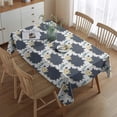 thumbnail image 2 of Black Cute Hedgehog Pattern Rectangle Tablecloth 60"x84",Waterproof Polyester Rectangle Table Cloth, Wipeable Spillproof Polyester Tablecloth for Dining, Camping, Indoor and Outdoor, 2 of 5
