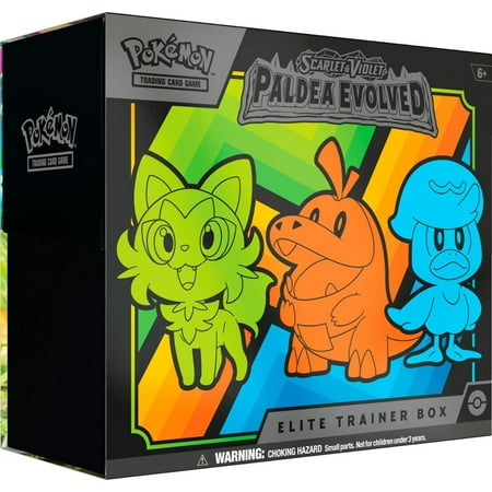 UPC 820650853661 product image for Pokémon Trading Card Games Scarlet & Violet Paldea Evolved Elite Trainer Box | upcitemdb.com
