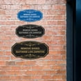 thumbnail image 3 of Signs ByLITA Victorian Remove Shoes- Quitarse los zapatos Bilingual Sign (Blue) - Small, 3 of 7