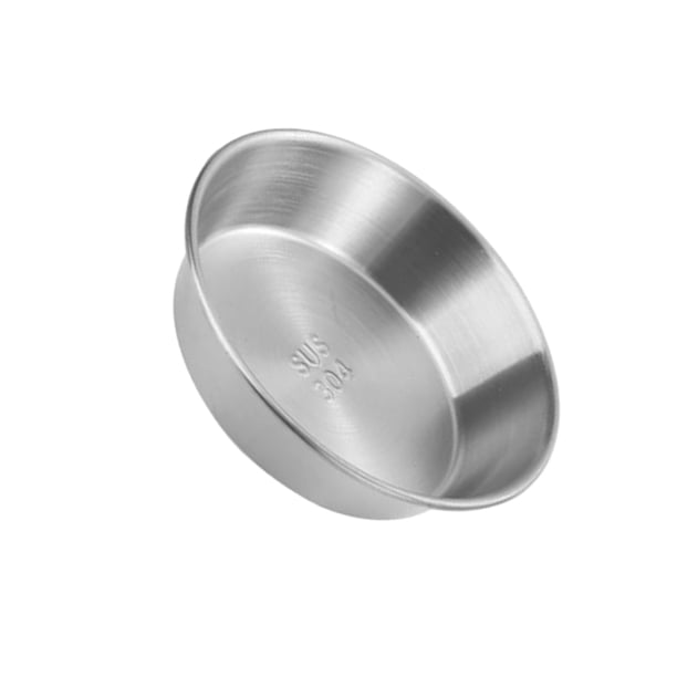 Cateissary Tazas para salsa de condimentos para cualquier ocasión, cuenco para inmersión ligero y fácil de limpiar, multifuncional Cocina y Comedor 10 cm (lijado)