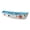 Light Blue S, variant on mdesiwst Handmade Ocean Wooden Boat Model Rustic Beach Style Canoe Figurine Nautical Themed Tabletop Ornament for Living Room Bedroom