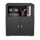 thumbnail image 1 of QinaQin Mueble metálico para impresora y archivo, gabinete con repisa ajustable y ruedas, ideal para home office, garaje o espacios pequeños, 1 of 6
