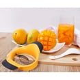 thumbnail image 2 of Trancheuse de Mangue en Acier Inoxydable - Vide-Mangue Extra Grand, Coupe-Mangue Ultra Tranchant, Éplucheur, Séparateur, Dénoyauteur et Diviseur, 2 of 7