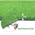 thumbnail image 4 of Artificial Grass Turf Rug Natural Realistic Fake Grass Roll Artificial Grass Door Mat Non Slip pet Dog Lawn Garden Grass Mat, 4 of 6