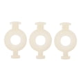 thumbnail image 4 of SWETRACE 3Pcs Plastic Trumpet Spring Plates White Professional Valve Spring Supporting Replacement, 4 of 8