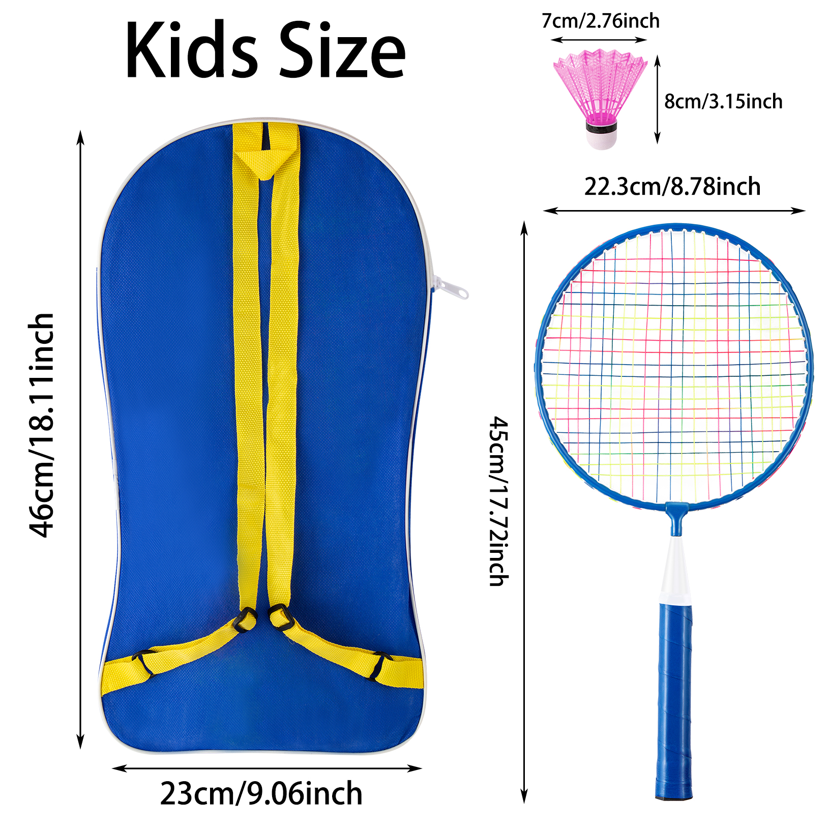 Ponpon Badminton Racket Set for Kids photo 4