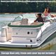 thumbnail image 2 of Funda de almacenamiento para bimini de barco con orificio de luz de lona de poliéster 600D 97"-103" W para 3 arcos 4 arcos verde cazador de 91"-96"W, 2 of 7