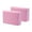 Pink, variant on 2 Pcs Yoga Blocks 9x6x3 Inch Foam Yoga Props for Pilates Stretching Meditation Exercise Lightweight Yoga Essentials Soft Non Slip Surface Beveled Edges for Stability Balance