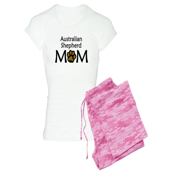CafePress - Australian Shepherd Mom Pajamas - Women's Light Pajamas