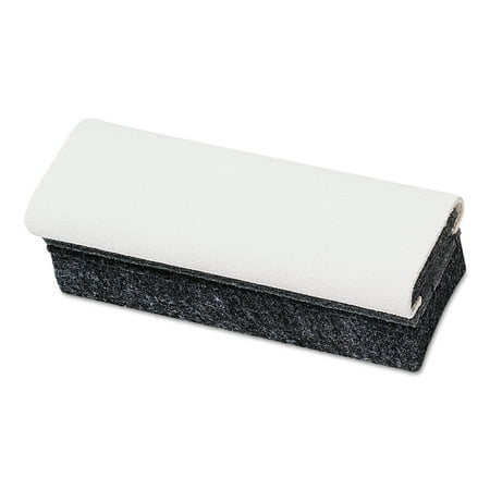 - Quartet Deluxe Chalkboard Eraser/Cleaner, Felt, 5w x 2d x 1 5/8h -QRT807628