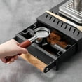 thumbnail image 3 of Caja de posos de acero inoxidable Yuarrent negra para hogar y oficina, 3 of 6