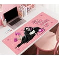 thumbnail image 3 of Pink Mouse Pad,Large Cute Funny Mouse Pad Cute Mouse Pad Anime 31.5 x 11.8 in Computer Desk Mat - 3mm with Non-Slip Rubber Base,Keyboard Mat,Desk matt for Desktop for Gaming, Office, Home, 3 of 6