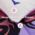 thumbnail image 3 of NTBED Purple Comforter Sets,Black Girl Listening Music Printed, 6Pcs Bed in A Bag Full Size All Seasons Bedding Set,for Kids, Girls, 3 of 7