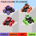 thumbnail image 6 of Lksixu Monster Truck Toys for Kids, Toddler Toys Four-Wheel 360°Rotating Drive Stunt Car Shockproof Inertia Pull Back Cars Friction Powered Push and Go Toy Cars Birthday Gifts for Age 3+ Boys Girls, 6 of 7