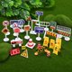 thumbnail image 3 of BRIGHTFUFU Juego de señales de tráfico para niños, juego de señales de tráfico, juguetes de señales de calle, kit de modelos para niños, 3 of 8