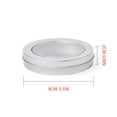 thumbnail image 3 of OKKVV 5PCS Candy Tin Boxes with Clear Window - Small Metal Can Handmade Sugar Cake Tin Box - 3.5x0.8in, 3 of 5