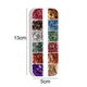 thumbnail image 2 of Nail Art Foil, Nail Foil Glitter Nail Lentejuelas Confeti Oro Plata Irregular Glitter Efecto Espejo Acrílico Nail Powder Nail Foil Lentejuelas para Decoración de Uñas Ormromra CPB-DE-LYY309-2, 2 of 5