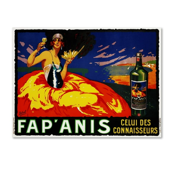 Vintage Lavoie 'Ads-0079' Canvas Art