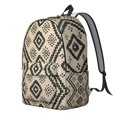 thumbnail image 2 of Traditional Pattern Bohemian Backpack for Women Men, Lightweight Boho Style Bookbag with Multiple Pockets, School Backpack for University Students, Durable Daily Use, Wonderful Gift, 2 of 5