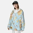 thumbnail image 5 of Gaeub Cute Gnome Bee Collects Honey Men's and Women's UPF 50+ Long-Sleeved Sun Protection Clothing, Fishing Shirt Long Sleeve Zip - Medium, 5 of 9