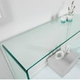 thumbnail image 3 of HEAVENLY COLLECTION WATERFALL GLASS MEDIUM CONSOLE TABLE, 3 of 7