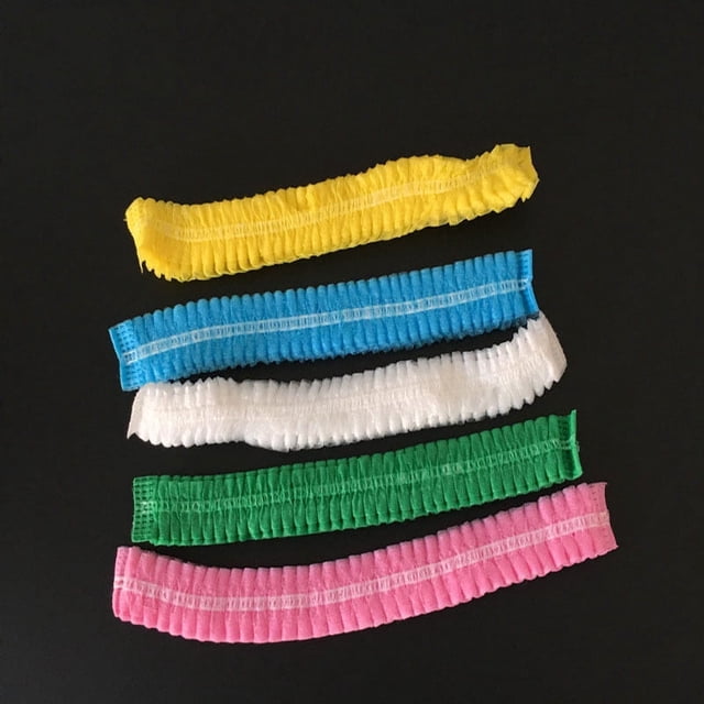 Gorro de ducha, gorro de ducha desechable, gorro de ducha transparente grueso, gorro para hornear de peluquero, gorro impermeable (500 piezas)
