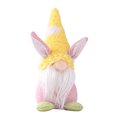 thumbnail image 3 of Muñecas de gnomo de Pascua no tejidas de felpa duende anciano regalo decoración del hogar (amarillo) Hugtrwg Libre de BPA, 3 of 9