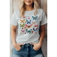 thumbnail image 2 of Retro Vintage Butterflies Graphic T-Shirt, 2 of 10