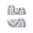 thumbnail image 3 of DIY S Shape Candle Holder Silicone Desktop Ornament Candlestick Epoxy Resin Casting Mould Home Party Table Decoration, 3 of 7