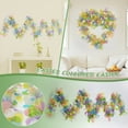 thumbnail image 1 of Easter Hanging Rattan Berry Decoration Thanksgiving Horn Wreath Ribbon Streamer, 1 of 8