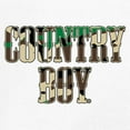 thumbnail image 3 of Country Boy Camo Crest Unisex Hoodie Small Town Rodeo Cowboy USA Military, 3 of 7