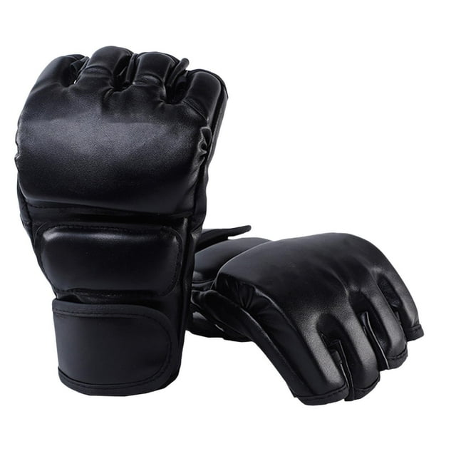 Siruishop Boxing Gloves Hands Protection Sport Mittens for Fitness Sparring Karate Fightin Color