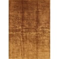 thumbnail image 1 of Ahgly Company Machine Washable Indoor Rectangle Industrial Modern Mahogany Brown Area Rugs, 6' x 9', 1 of 7