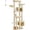 Beige, variant on Large Tree, 69-Inch Tall Tower for Indoor Large Cats with Super Big Hammock, Climbing Tree Tower with Posts, Cozy Condo House and Top Perch,